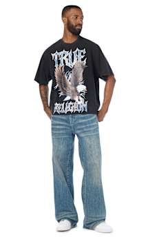 CRYSTAL EAGLE HEAVYWEIGHT BOXY TEE