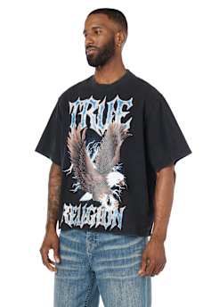 CRYSTAL EAGLE HEAVYWEIGHT BOXY TEE