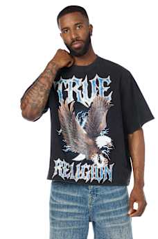 CRYSTAL EAGLE HEAVYWEIGHT BOXY TEE