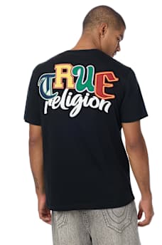 COLLEGIATE APPLIQU&Eacute; LOGO TEE