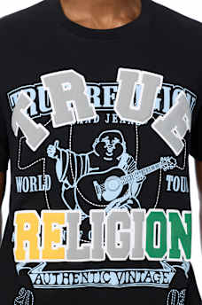 DOUBLE WORLD TOUR LOGO TEE