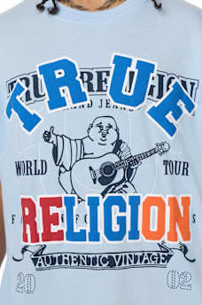 DOUBLE WORLD TOUR LOGO TEE