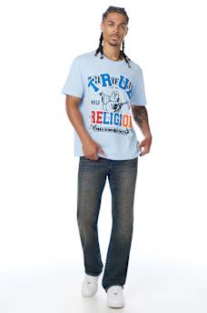 DOUBLE WORLD TOUR LOGO TEE