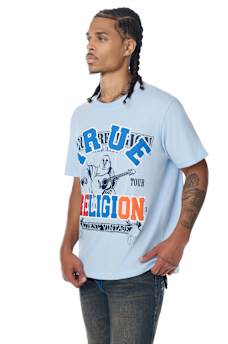 DOUBLE WORLD TOUR LOGO TEE