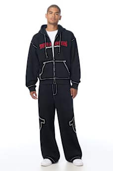 BIG T WORLD TOUR BOXY ZIP HOODIE