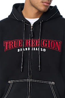 BIG T WORLD TOUR BOXY ZIP HOODIE