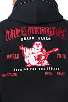 BIG T WORLD TOUR BOXY ZIP HOODIE