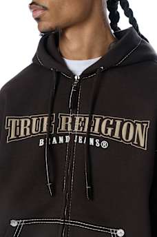 BIG T WORLD TOUR BOXY ZIP HOODIE