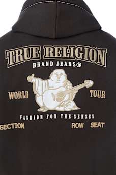 BIG T WORLD TOUR BOXY ZIP HOODIE