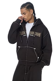 BIG T WORLD TOUR BOXY ZIP HOODIE