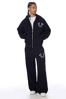 RIBBED BOXY ZIP HOODIE