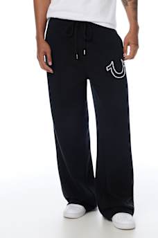 RIBBED BAGGY SWEATPANT