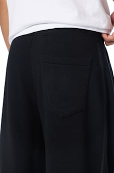 RIBBED BAGGY SWEATPANT