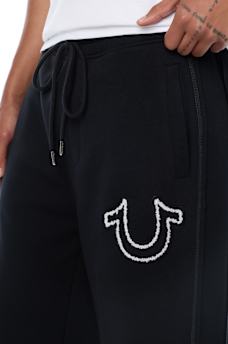 RIBBED BAGGY SWEATPANT