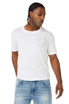 HORSESHOE PRINT TEE