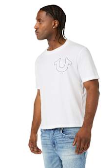 HORSESHOE PRINT TEE