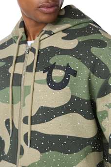 CRYSTAL WORLD TOUR ZIP HOODIE
