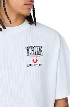 WORLD TOUR BOXY WAFFLE TEE