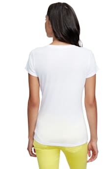 TROPICAL PARADISE FADE DEEP V TEE