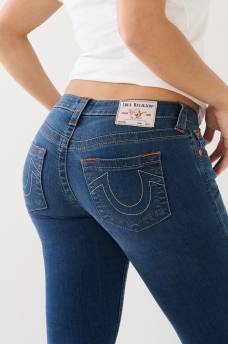 HALLE MID RISE SUPER SKINNY JEAN, image 2