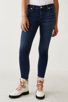 HALLE MID RISE SUPER SKINNY JEAN 27", image 1
