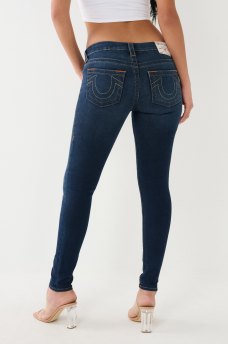 HALLE MID RISE SUPER SKINNY JEAN, image 6