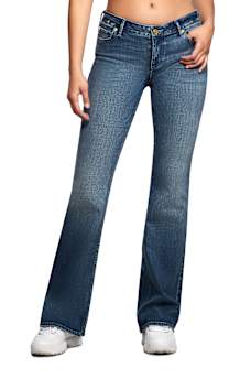 WOMENS TR X MANCHESTER UNITED FEY MODERN FLARE JEAN, image 2