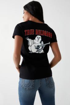 BUDDHA LOGO V TEE, image 1