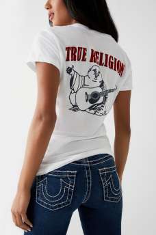 BUDDHA LOGO V TEE, image 1