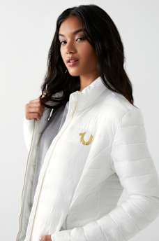 SLIM PUFFER JACKET, image 1