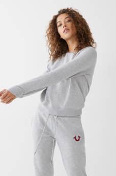 SUDADERA CL&Aacute;SICA CON CUELLO REDONDO, image 3