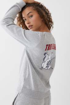 SUDADERA CL&Aacute;SICA CON CUELLO REDONDO, image 1