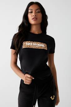 LEOPARD LOGO TEE