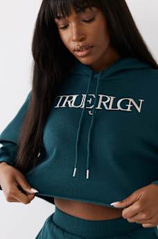 TRUE CROP HOODIE