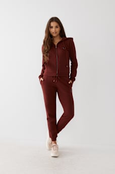 CRYSTAL BUDDHA ZIP HOODIE
