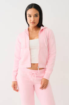 BIG T STITCH LOGO ZIP HOODIE, image 2