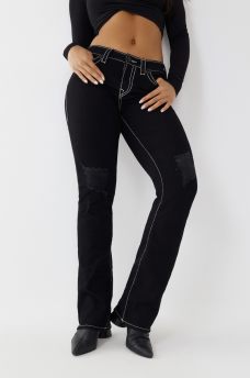 BECCA BIG T STITCH BOOTCUT JEAN, image 4