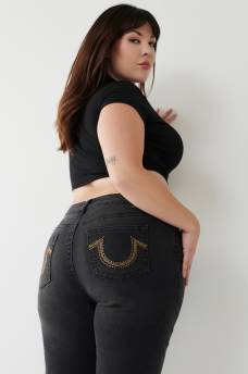 HALLE MID RISE SUPER SKINNY JEAN