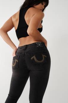 HALLE MID RISE SUPER SKINNY JEAN