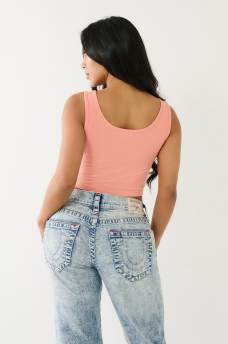 LOGO CROP TANK, image 6
