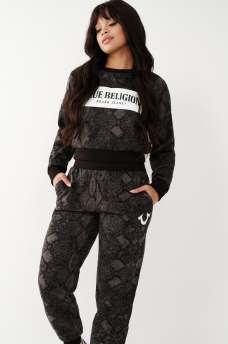 PYTHON SHRUNKEN SWEATSHIRT, image 2