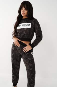 PYTHON SHRUNKEN SWEATSHIRT, image 1