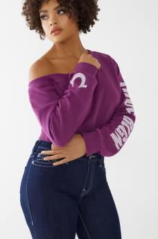 SUDADERA OFF SHOULDER, image 2