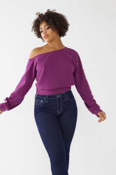 SUDADERA OFF SHOULDER, image 3