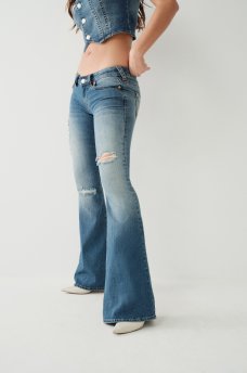 CARRIE LOW RISE FLARE JEAN