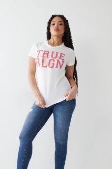 CRYSTAL TRUE RLGN CREW TEE