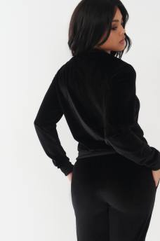 VELOUR CRYSTAL SWEATSHIRT, image 3