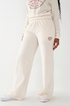 VELOUR WIDE LEG LOUNGE PANT, image 3