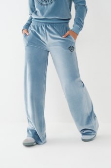 VELOUR WIDE LEG LOUNGE PANT, image 3