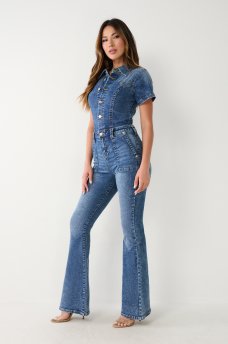 ENTERITO ACAMPANADO DE MEZCLILLA, image 4